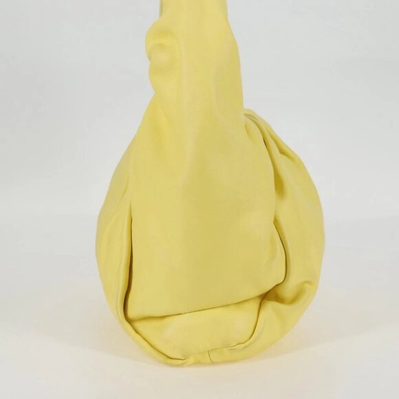 BOTTEGAVENETA The Shoulder Pouch Shoulder Bag Leather Yellow - Picture 4 of 16